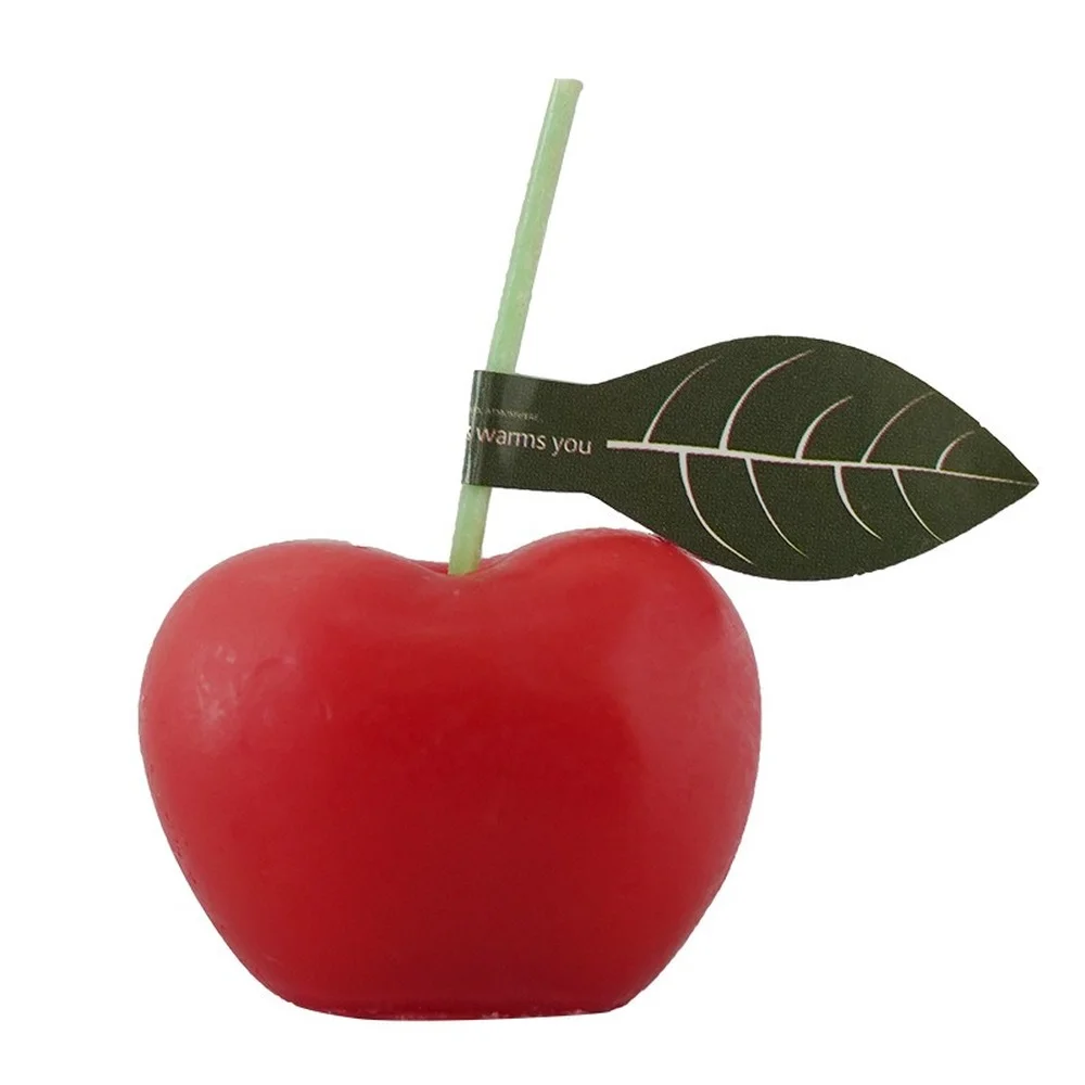 

Candle Wax Sheets Ins Cherries Scented Candles Creative Decoration Film DaoJuChe Li Fruit Soy Wax Candle Making