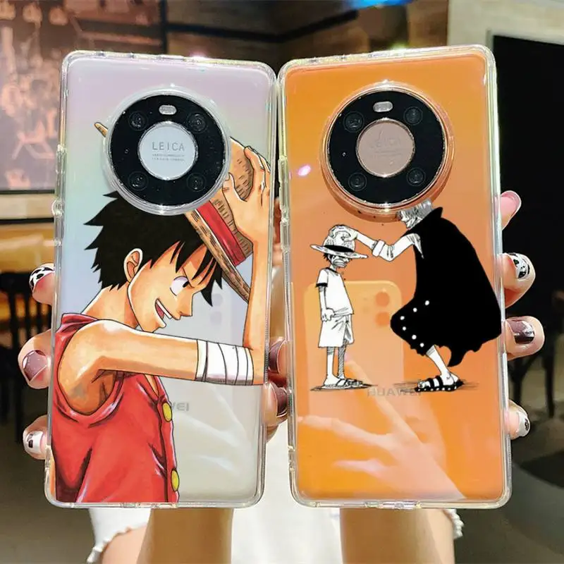 

BANDAI Japan Anime One Pieces Luffy Zoro Phone Case for Samsung A51 A52 A71 A12 for Redmi 7 9 9A for Huawei Honor8X 10i Case