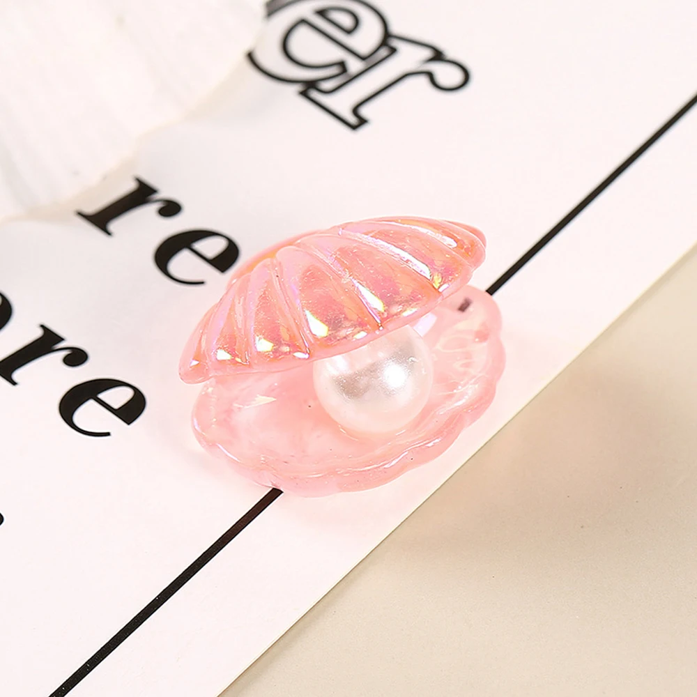 

Цветные жемчужные ракушки для декора 10 шт