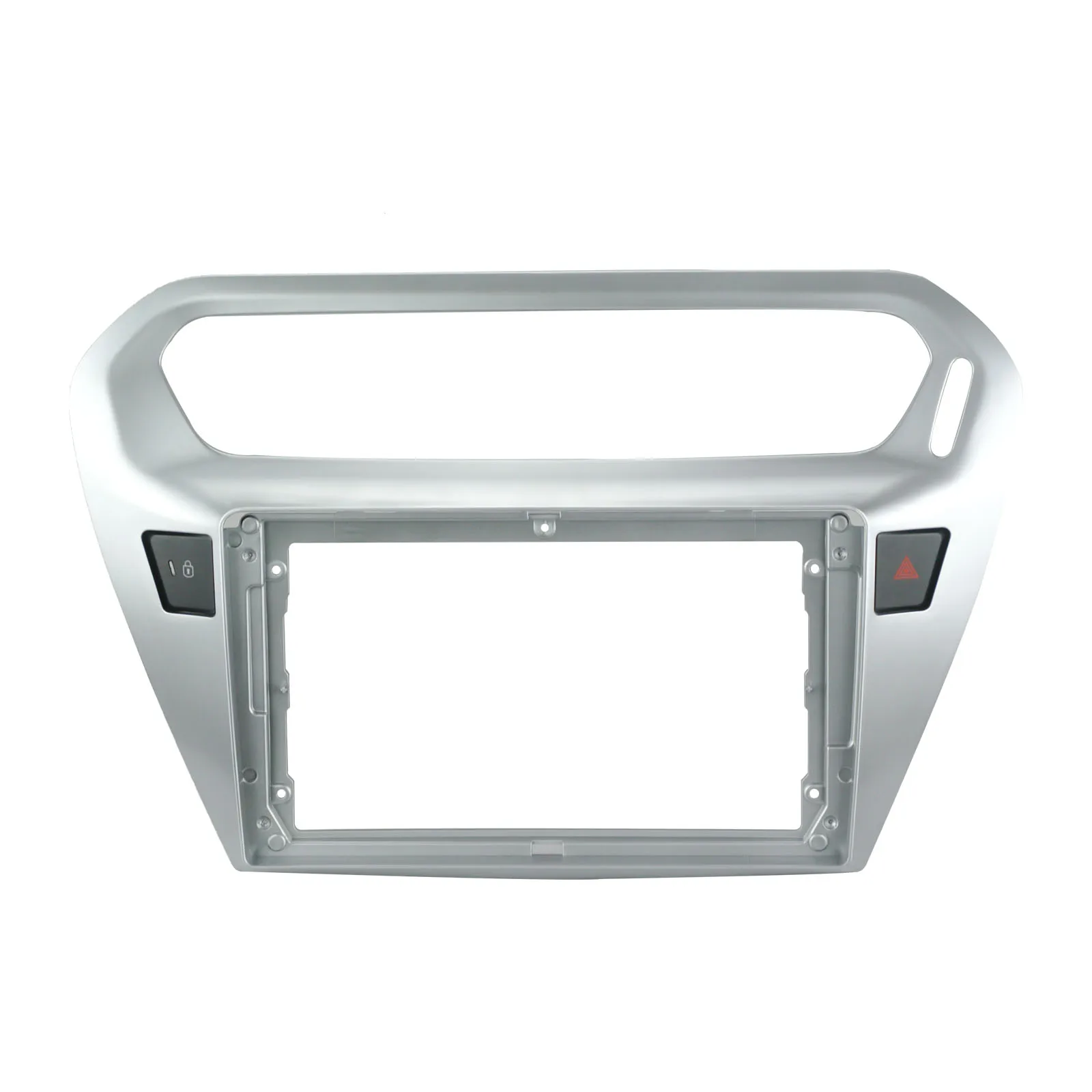 Автомобильная рамка для Citroen ELYSEE 2014-2018 9 дюймов двойная Din панель Fascia ДЛЯ PEUGEOT 301