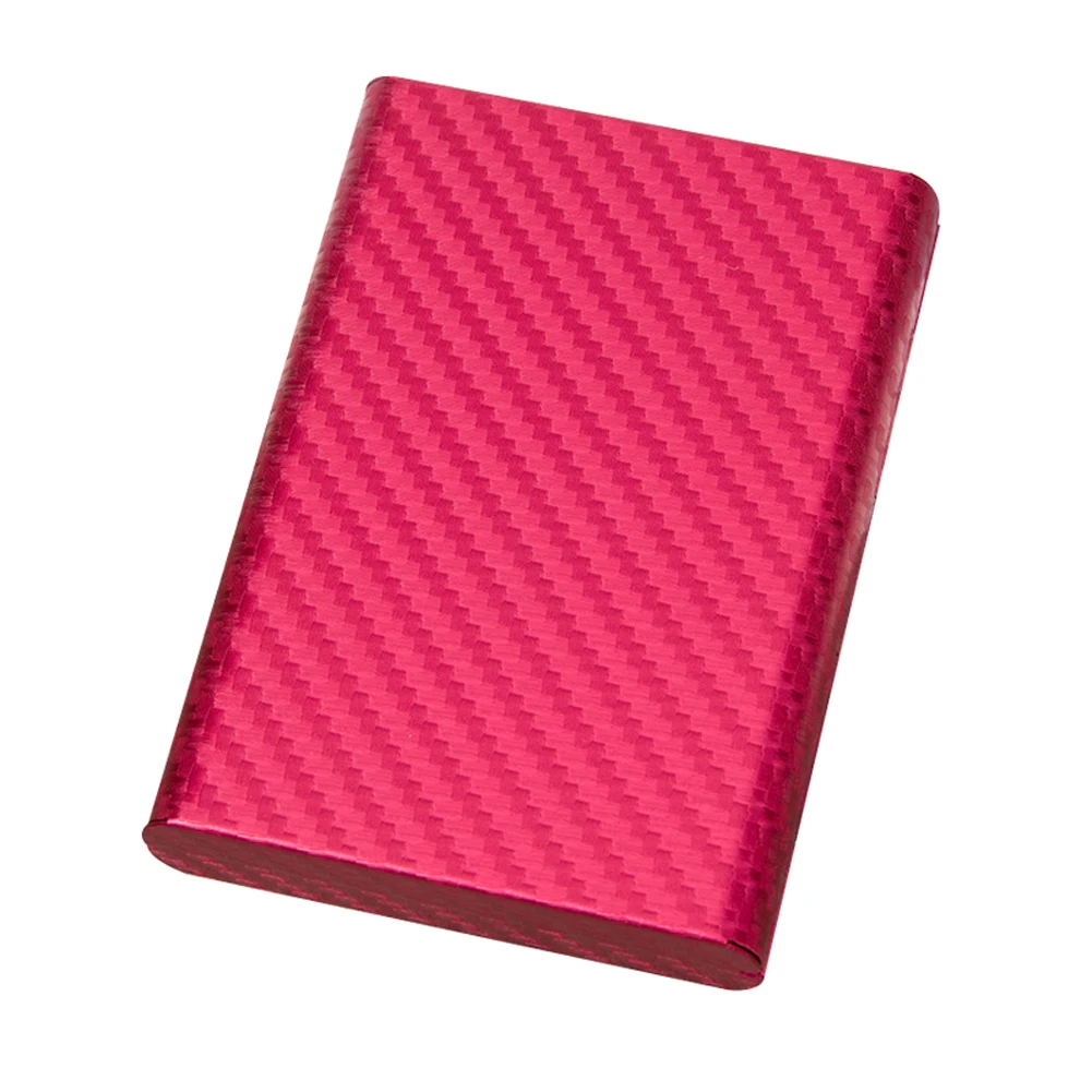 

Credit Card Holder Box 6 Slots Travel Bank Anti Magnetic Aluminum Alloy Case Large Capacity Business Wallet Men Protective