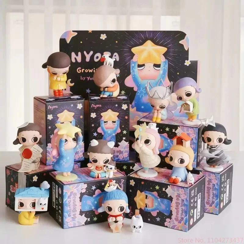 Оригинальная серия Nyota Growing Up By Your Way слепая коробка аниме фигурка орнамент
