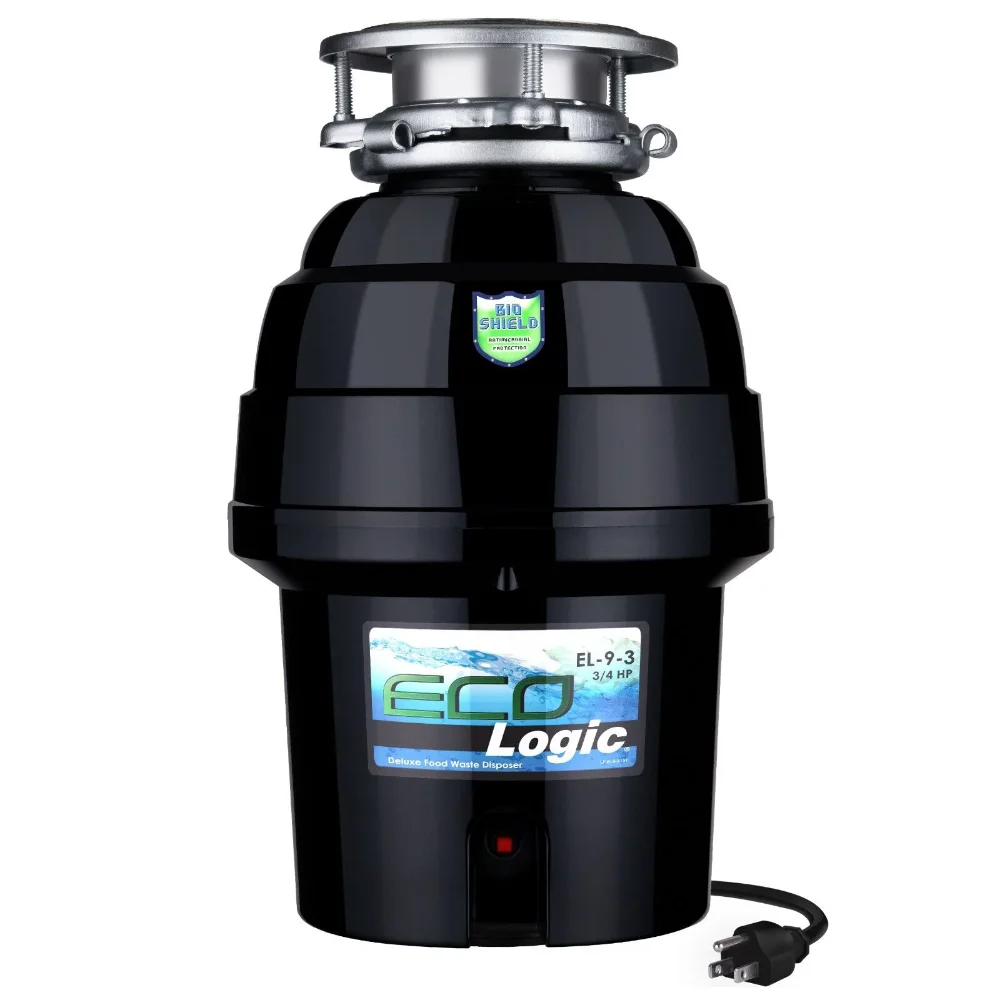 

Eco Logic 3/4 HP утилизатор мусора с прикрепленным шнуром питания 10-US-EL-9-3B