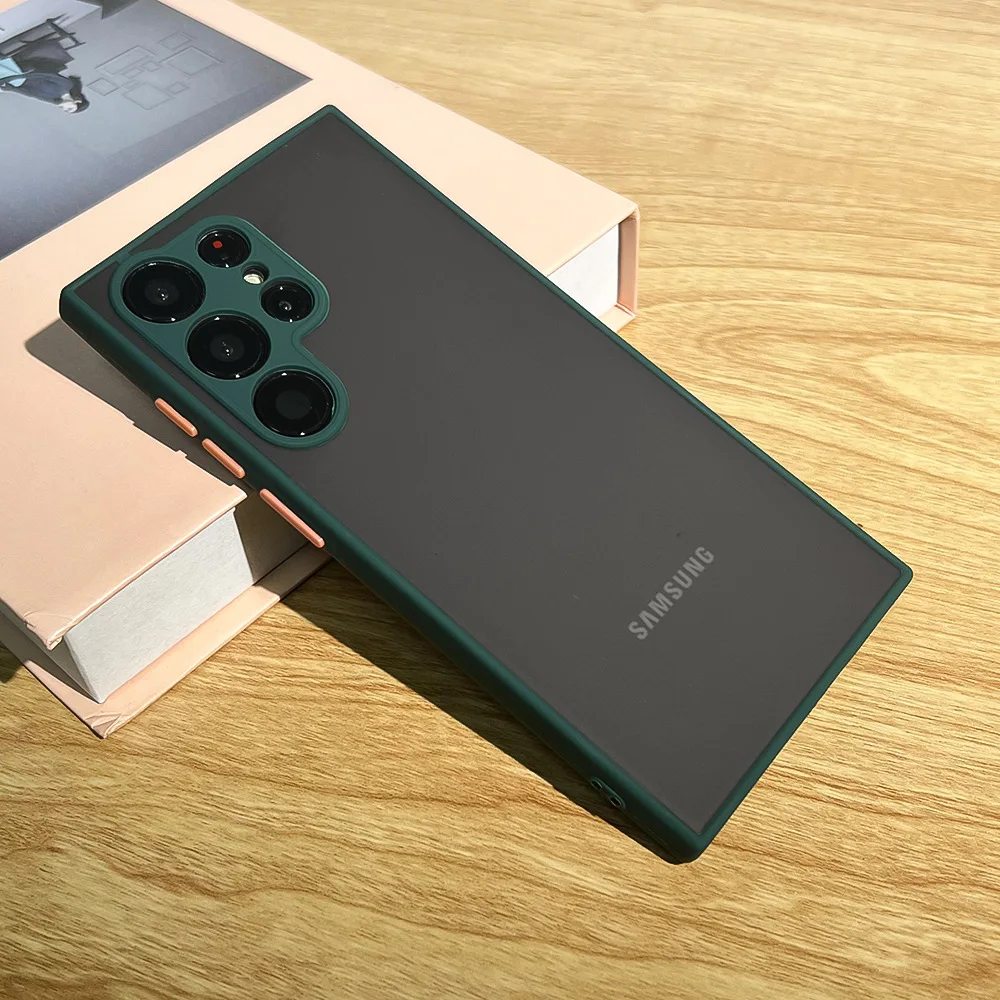 Силиконовый чехол для Samsung Galaxy S24 S21 S22 S23 Plus S20 FE