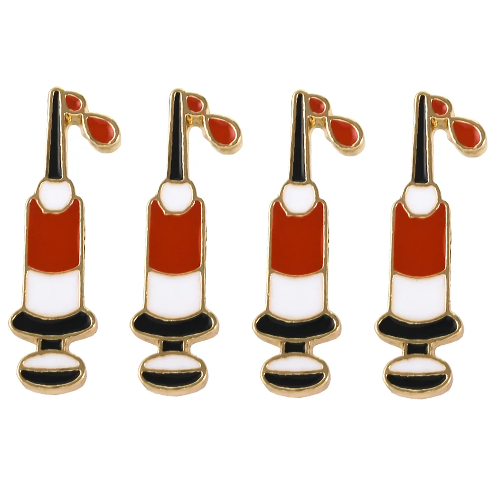 

Pin Brooch Lapelnurse Syringeenamel Broochesbadge Jewelry Graduationsupplies Collar Decorative Injector Shirt Shape Accessories