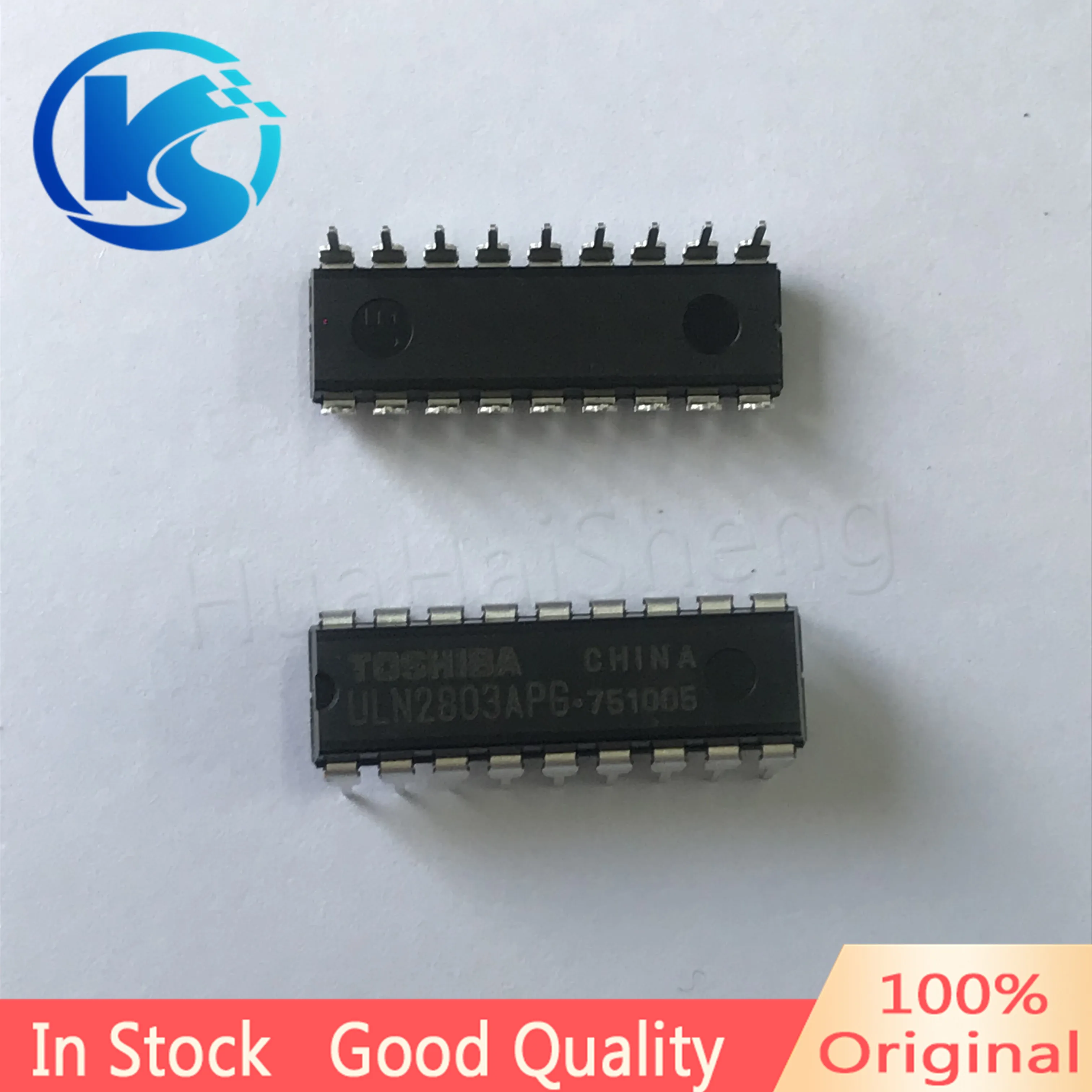 Оригинальный 8-канальный транзистор Darlington ULN2803APG DIP18