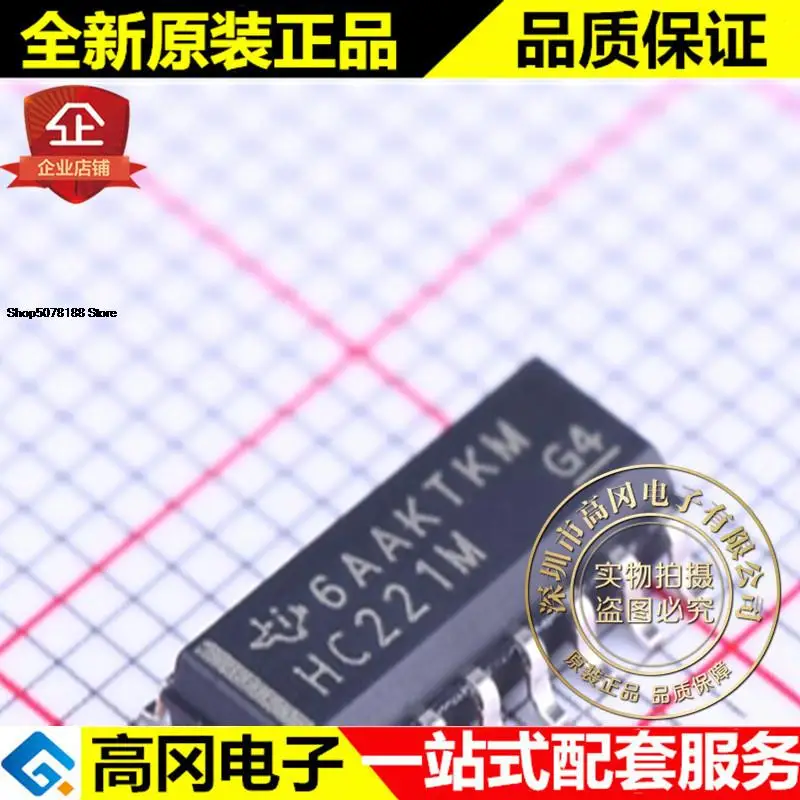 5 шт. CD74HC221M96 HC221M SOP16 TI CMOS