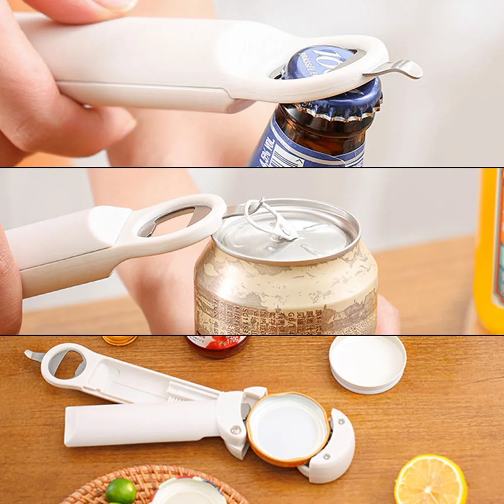 Портативная Многофункциональная Открывалка Для Бутылок Вина И Пива С