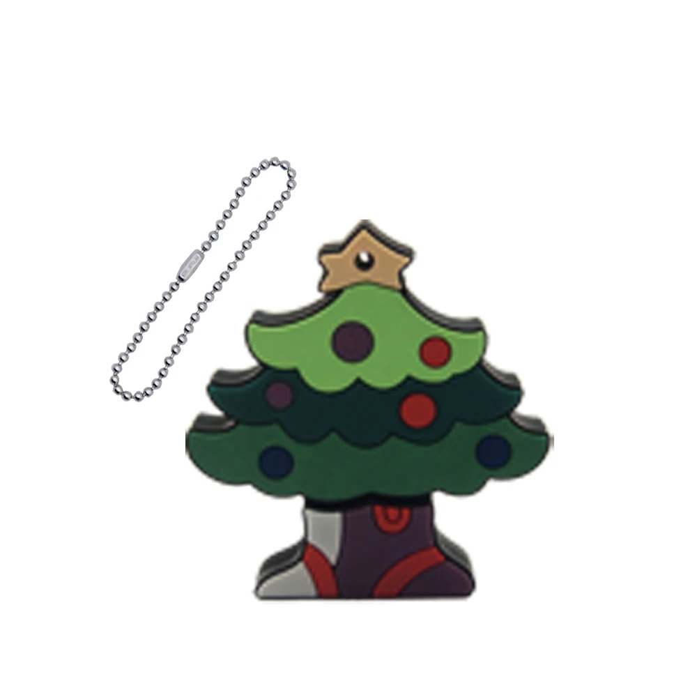 Новогодний подарок USB флеш-накопитель 2 0 мультяшный снеговик Рождественская елка