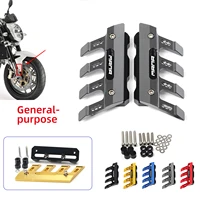 for aprilia mana850 mana 850 motorcycle accessories mudguard side protection block front fender side anti fall slider