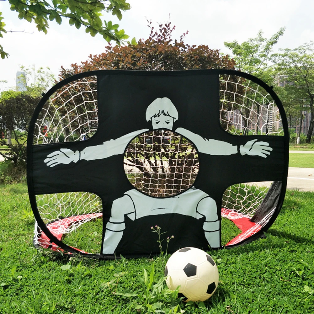 

Training Goal Net Soccer Goal For Children Net Portable Training Goal Net 102*70*75cm 1set Steel Wire+PD Training Goal
