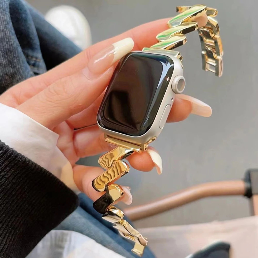 Compatible Apple Watch Band 49mm 45mm 44mm 42mm 41mm 40mm 38mm,Business Stainless Steel Metal Wristband for iWatch SE & Series U