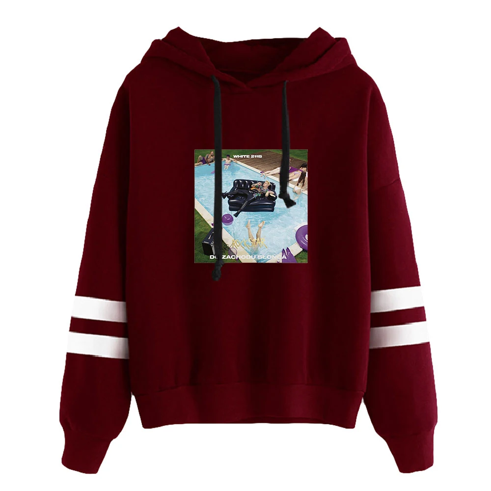 

White свиткр 2022 Spring and Autumn New Hooded Sweater Fashion Sportswear Casual Wear Anime Pattern Oversized Streetwear