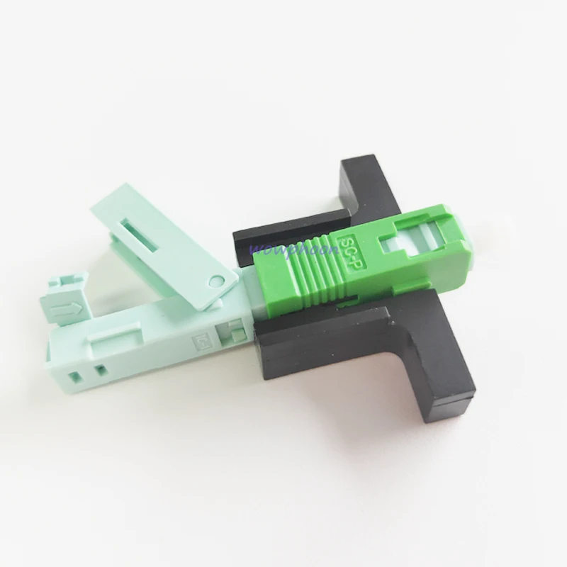 58MM Fixed-length Block LX58 Single-Mode SC UPC APC Fast Connector FTTH Tool 58mm Connector Quick Connector 50/ 100/200Pcs Lot