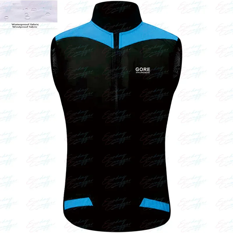 

Gore Cycling Wear Team Cycling Wind and Rain Vest Men's Outdoor Sports Jacket Bike coat New lightweight vest for everyone