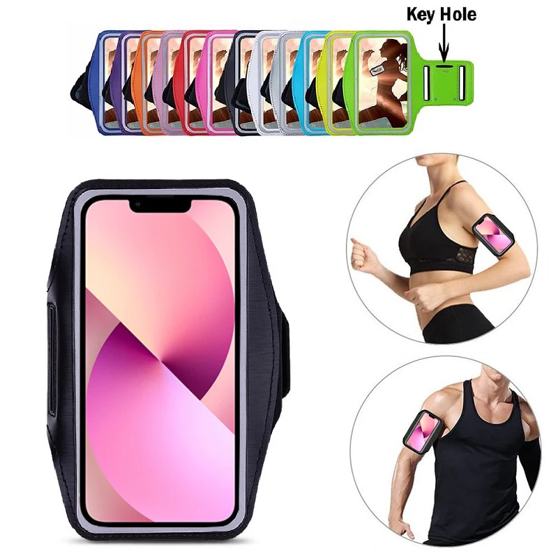 

Повязка на руку, чехол для телефона Apple iPhone 13 Mini Pro Max, для бега, спорта, тренажерного зала, чехол на руку для iPhone 12 11 9 8 X XS
