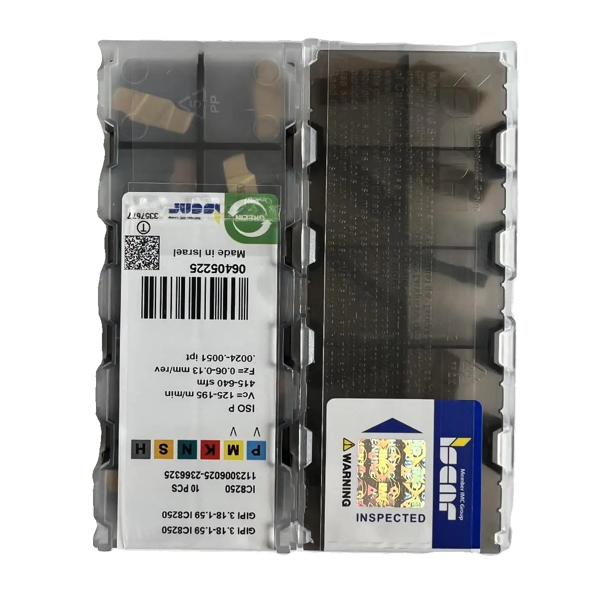 Оригинальное лезвие GIPI3.18-1.59 IC8250/твердочное с ЧПУ 10 шт.