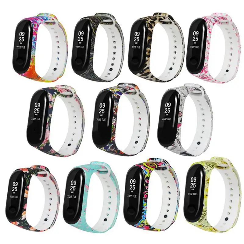

Браслет силиконовый для Mi Band 3, персональный сменный смарт-браслет для Mi Band 3, умные аксессуары