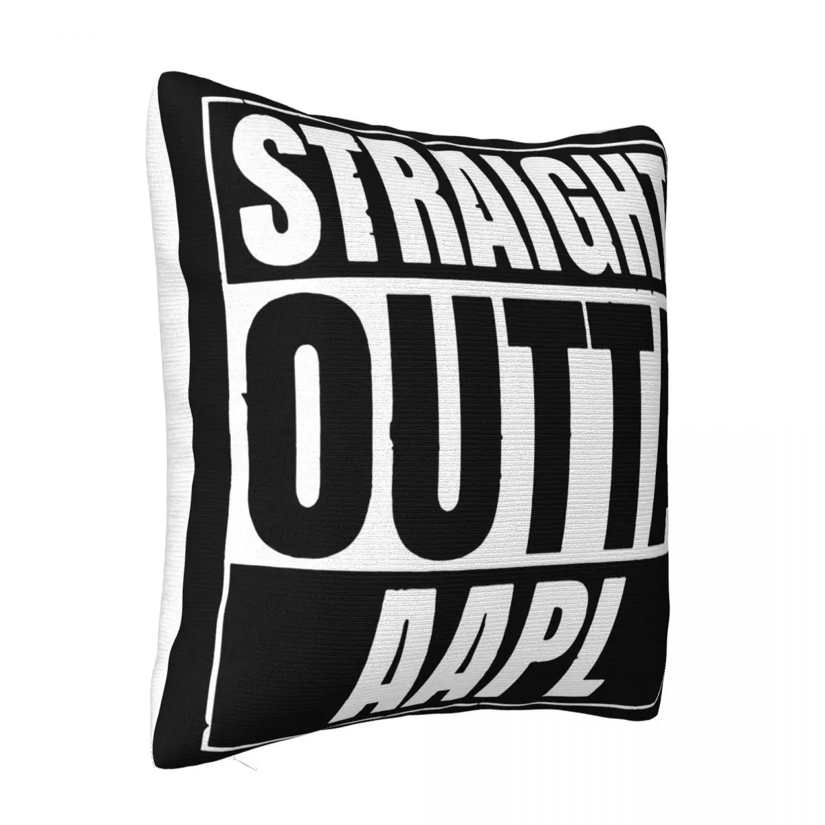 Прямой Outta Aapl Stock креативный дизайн крутой популярный стиль индивидуальный