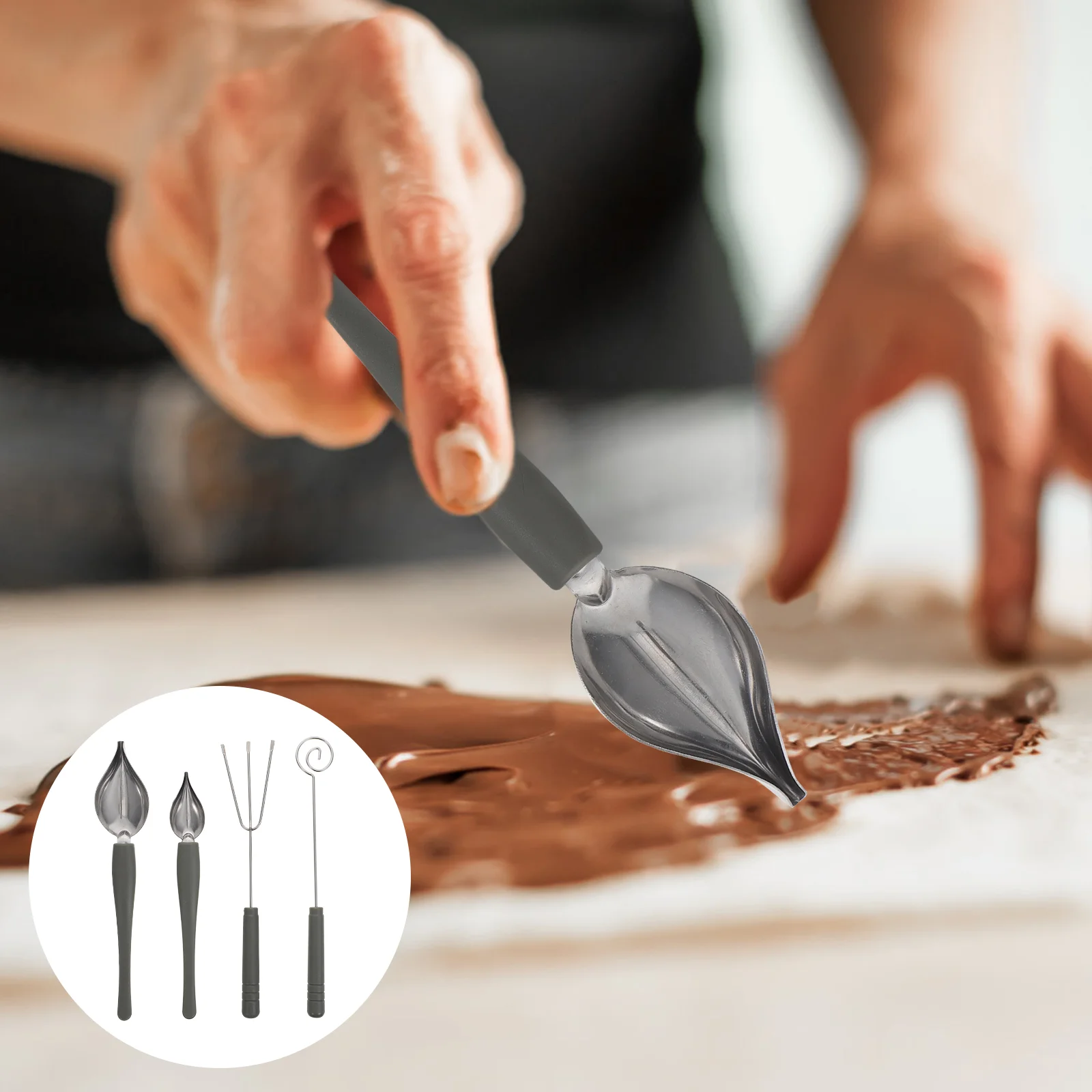 

4 шт., ложки для соуса из нержавеющей стали