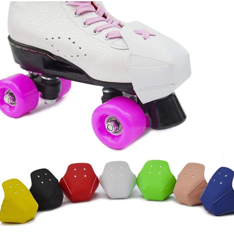 2pcs Quad Roller Skate Toe Guard Cover Skating Front Cover P