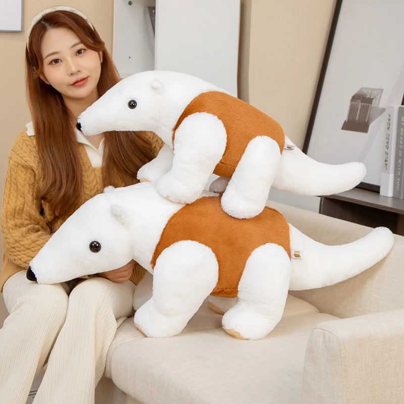 70/90cm Lovely Pangolin Dolls Plushie Toy Simulation Cute Animal Anteater Pillow Stuffed Soft Dolls for Kids Boys Gifts