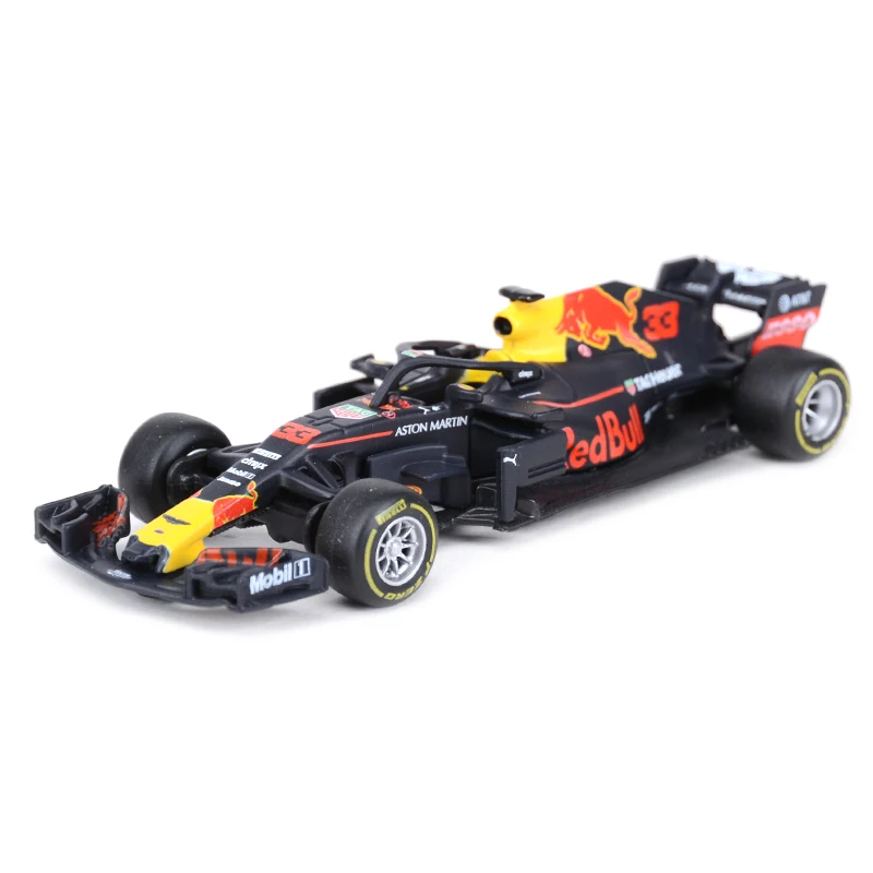 Модель гоночного автомобиля Bburago 1:43 2021 RB16B SF1000 SF90 SF71H SF70H RB15 RB14 W10 F1