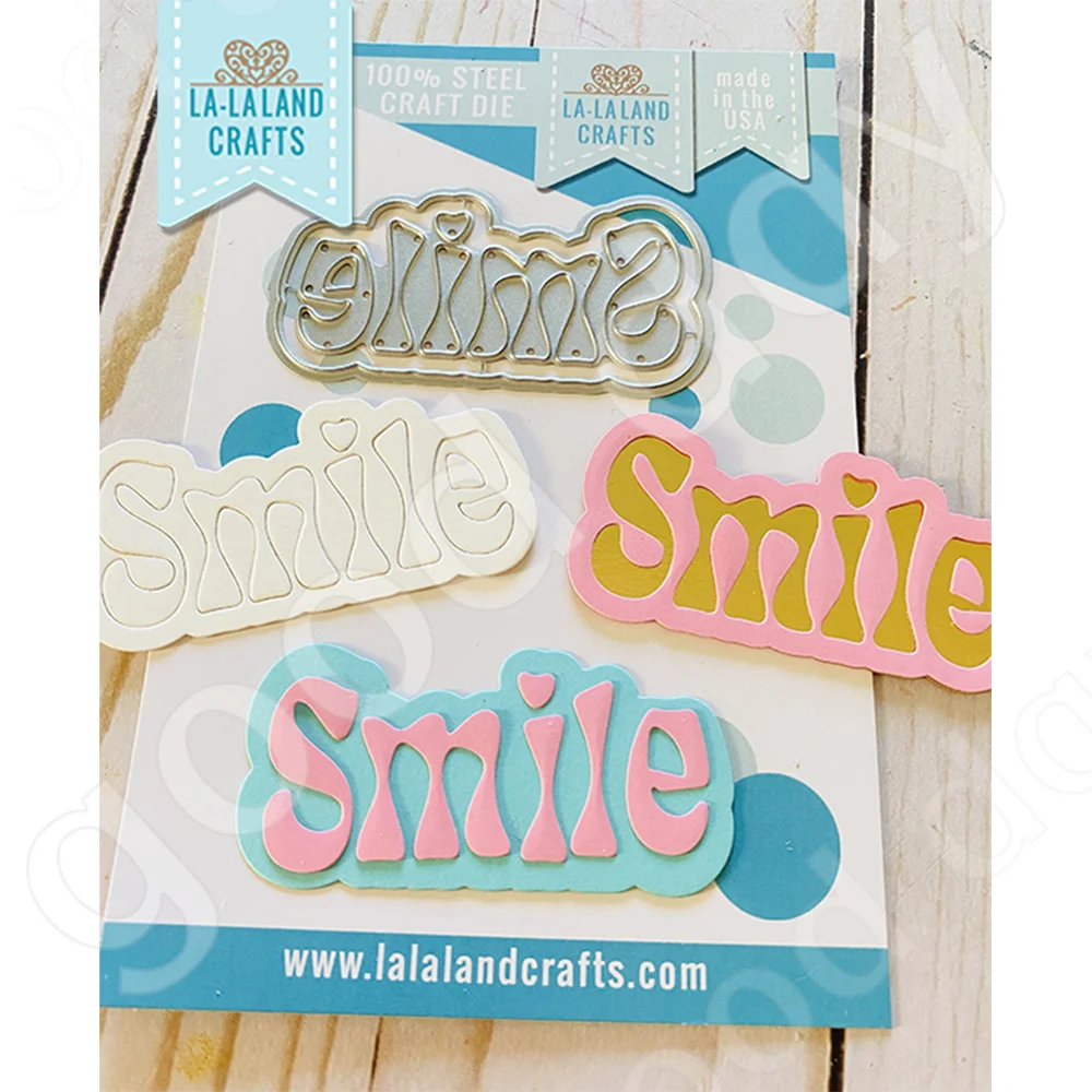 

Arrival 2022 New hot sale Smile Metal Cutting Dies Scrapbook Diary Decoration Embossing Template DIY Greeting Card Handmade