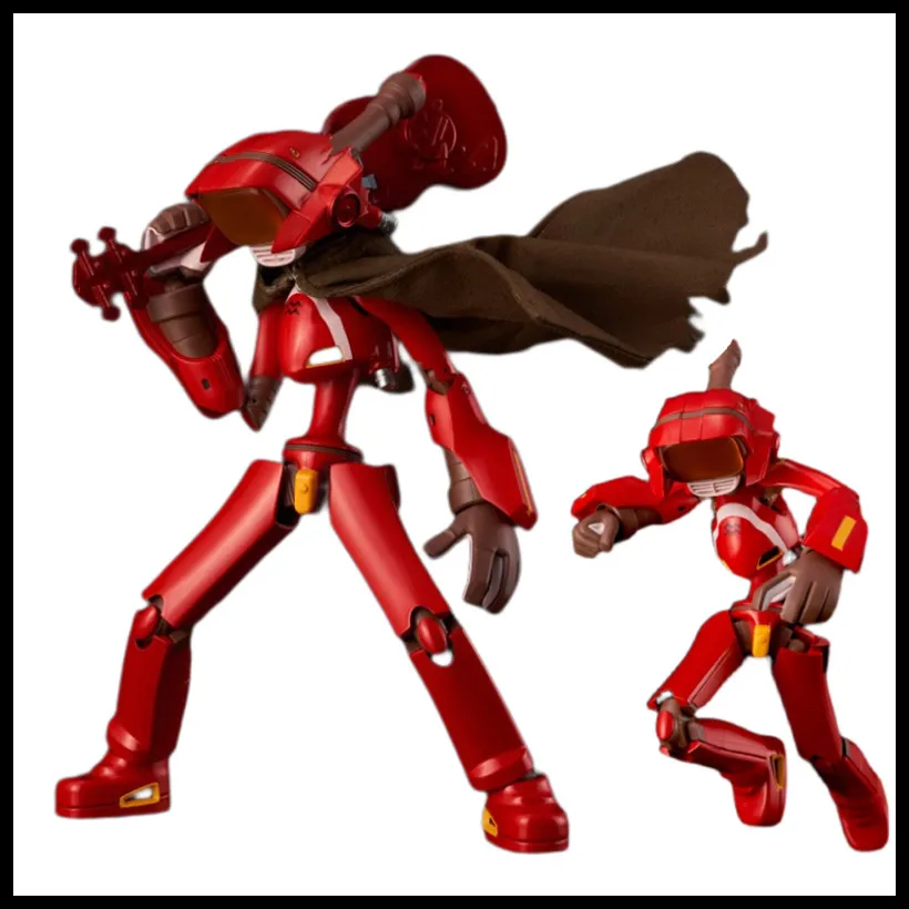 

In Stock Rio:bone Flcl Special She Tv Head Red Robot Collectible Anime Action Figures Model Assembly Kid Toys Desktop Decoration