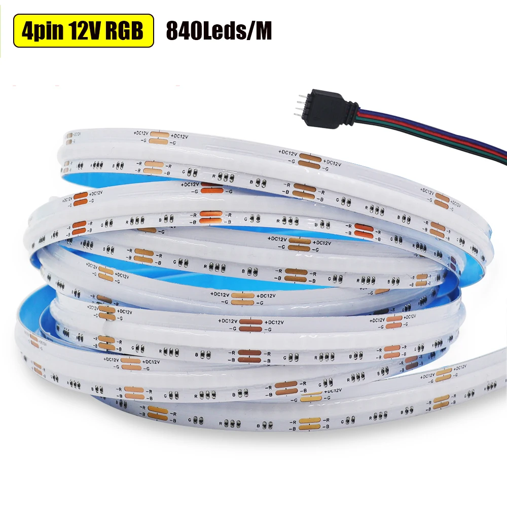 

HEGEHE Светодиодная лента RGB 12В 24В