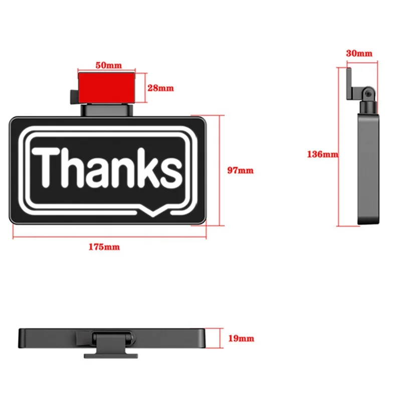 Заднее стекло автомобиля спасибо фонарь заднего вида с дистанционным