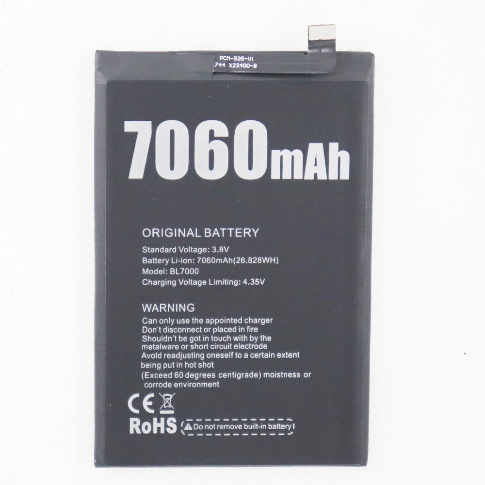 

Оригинальный аккумулятор Date 2022 Для Doogee Y8 Bateria BAT18783400 3400 мАч