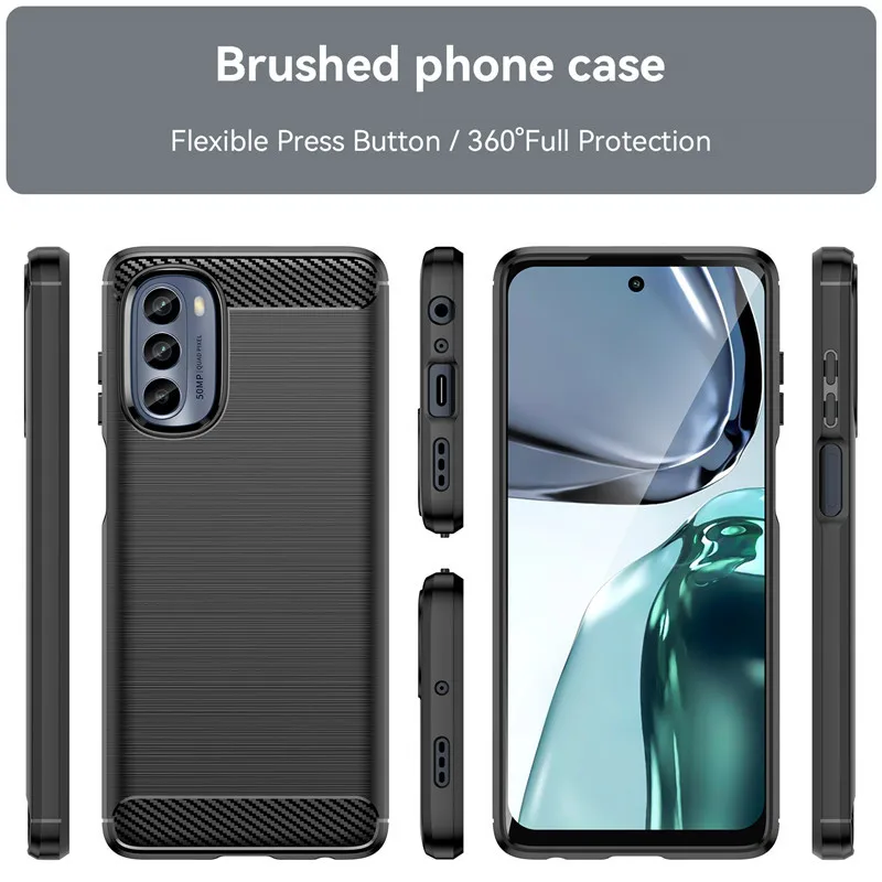 For Motorola Moto G62 5G Case For Moto G62 Cover Shockproof Soft Silicone Bumper Case For Motorola Moto G62 Fundas 6.5 inch