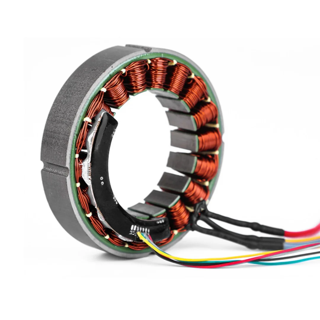 Фото Бесщеточный встроенный двигатель CubeMars RI80 V2.0 KV75 с низким крутящим моментом и общей осью вращения, в наличии №2