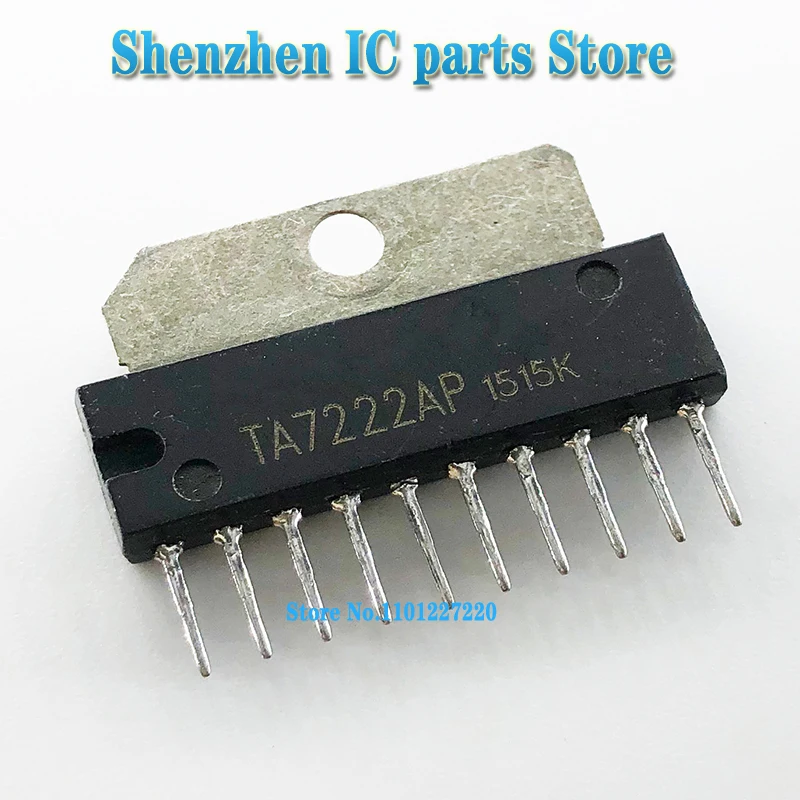 

10pcs/lot TA7222AP TA7222 SIP-10 In Stock