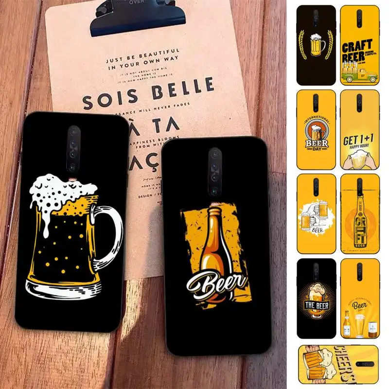 

Beer Mug With Foam Phone Case for Redmi 5 6 7 8 9 A 5plus K20 4X S2 GO 6 K30 pro