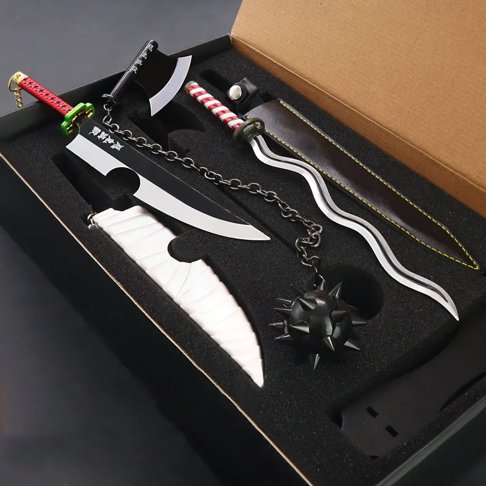Набор оружия для убийцы демонов клинок ничирина из натуральной стали аниме