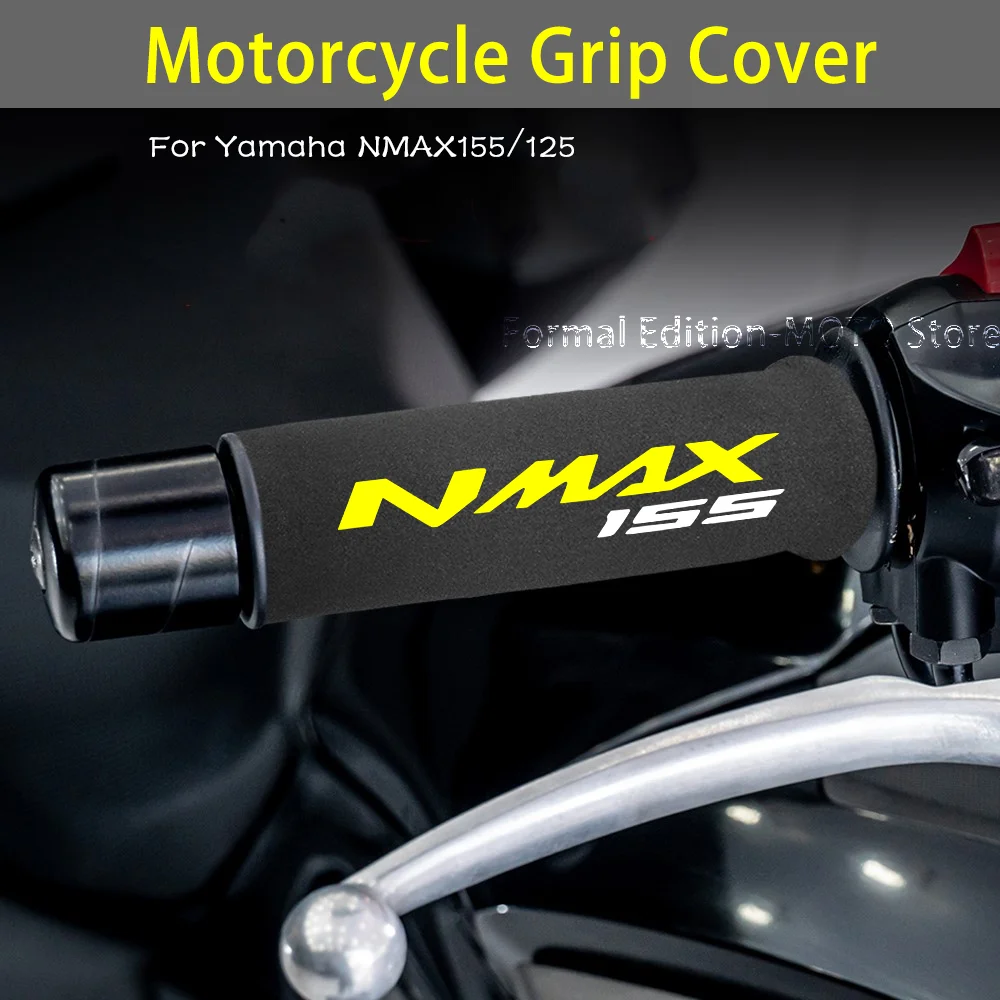

For YAMAHA NMAX155 N MAX NMAX 155 125 Motorcycle Grip Cover 27mm Soft touch Motorcycle Sponge Grip