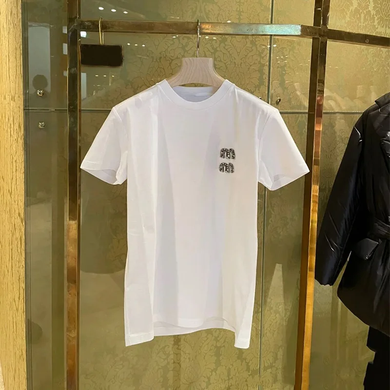 Футболки с графическим рисунком новинка весны/лета 2023 Хлопковая универсальная