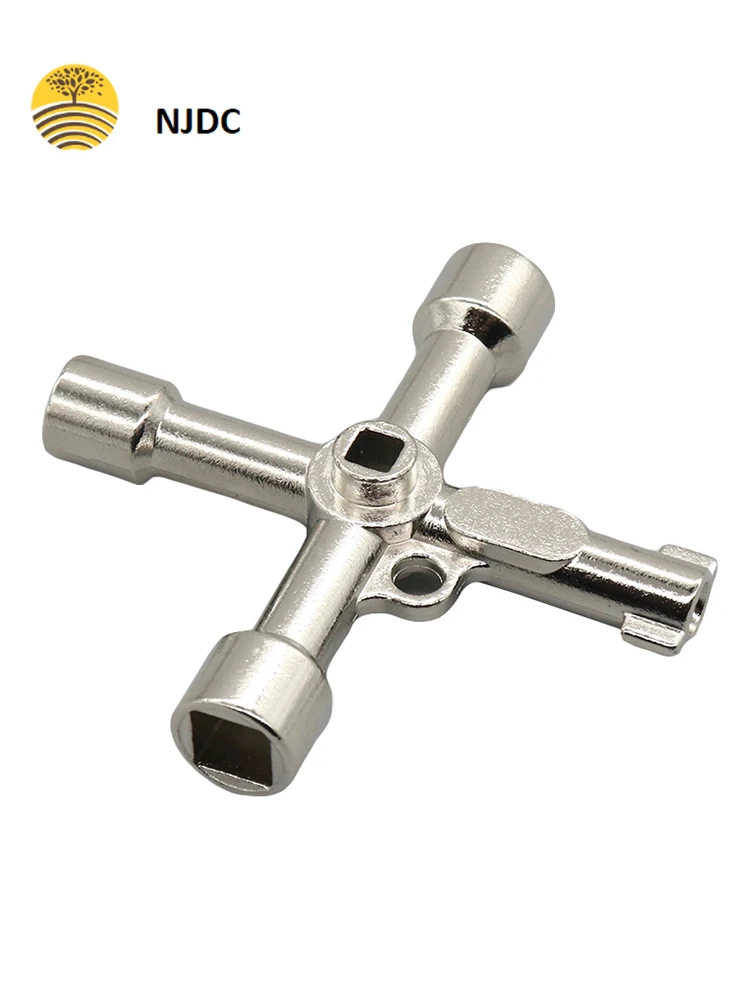 

Multifunctional key water meter, electric control cabinet, faucet, four corner triangular cross elevator accessories