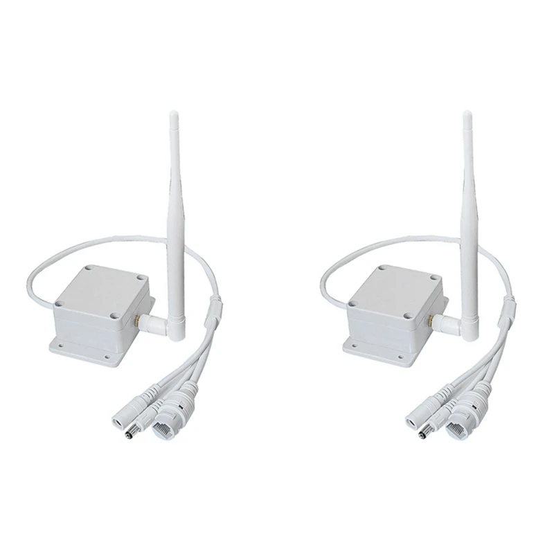

1.2KM Wireless Long Distance WIFI AP Transmitter Sender Receiver Part For 2MP 3MP 4MP 5MP 8MP IP PTZ Camera Ethernet EU Plug