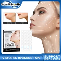 thin invisible face lifter skin tighten lift v shaped face sticker tapes chin adhesive tape facial line sagging sculpting patch