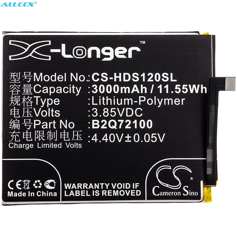 

Cameron Sino 3000mAh Battery B2Q72100 for HTC Desire 12s,Desire 12s Global Dual SIM