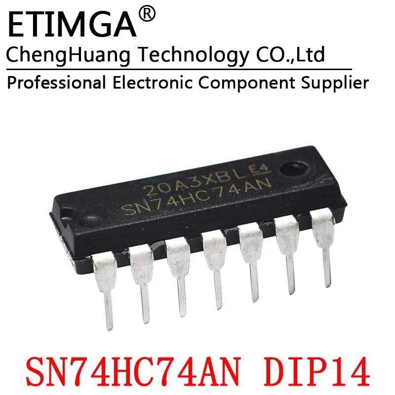 5 шт./лот SN74HC74N SN74HC74AN HD74HC74P DIP-14