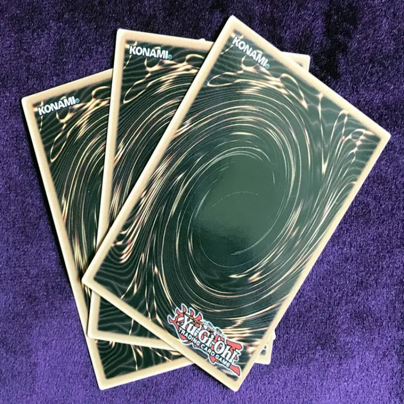 

Ю-Ги-о! Карты для настольных игр на английском языке, классические аниме оригинальные три фантомных Бога 3