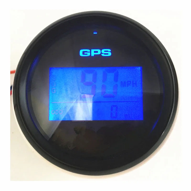 Новый тип 52 мм автоматические GPS-спидометры 0-999 км/ч с узлами Mph-сопротивления Sog