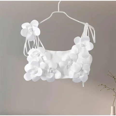 Женский топ Chin.Sweety белый полиэстер