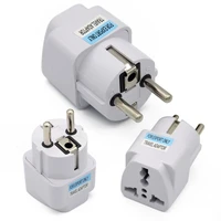 universal eu plug power adapter uk us au to eu ac power socket plug home travel adapter electrical plug converter power socket