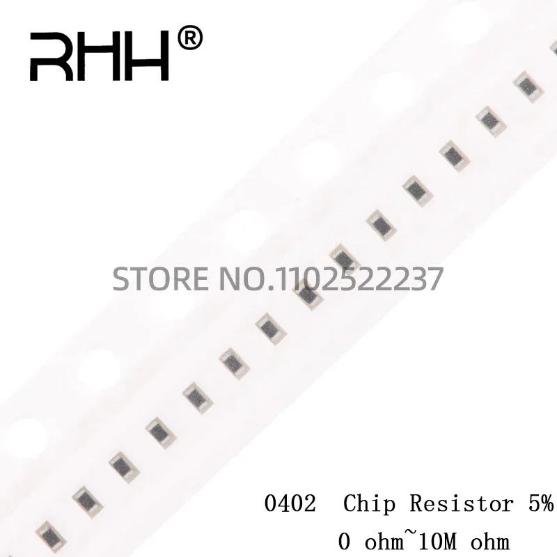 10000 шт. 5% 0402 Резистор SMD 0R ~ 10M 1/16W 0 1 10 100 150 220 330 Ом 1K 2.2K 4.7K 10K100K 1R 10R 100R 150R 220R 330R 1M
