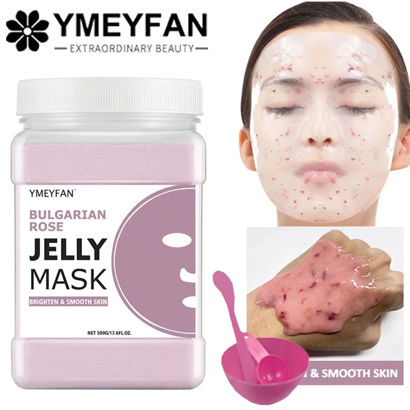 

YMEYFAN 500G Hydro Jelly Mask Powder Hydrojelly Mask Vampire Face Skincare Mask Facial Whitening VC Gold Rose Moisturizing Mask